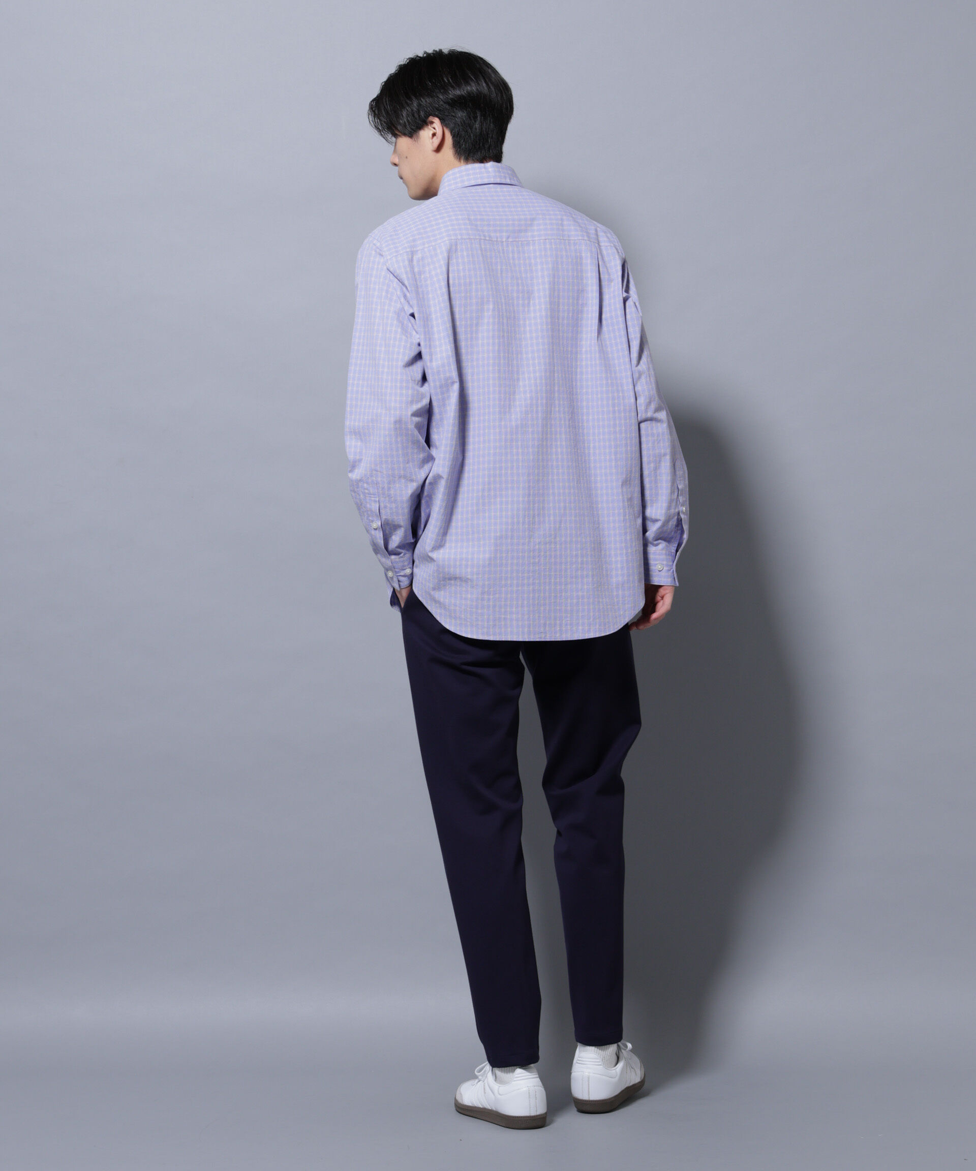 nano･universe「「モダンコンフォートシリーズ」スリムイージースラックス」|チノ|