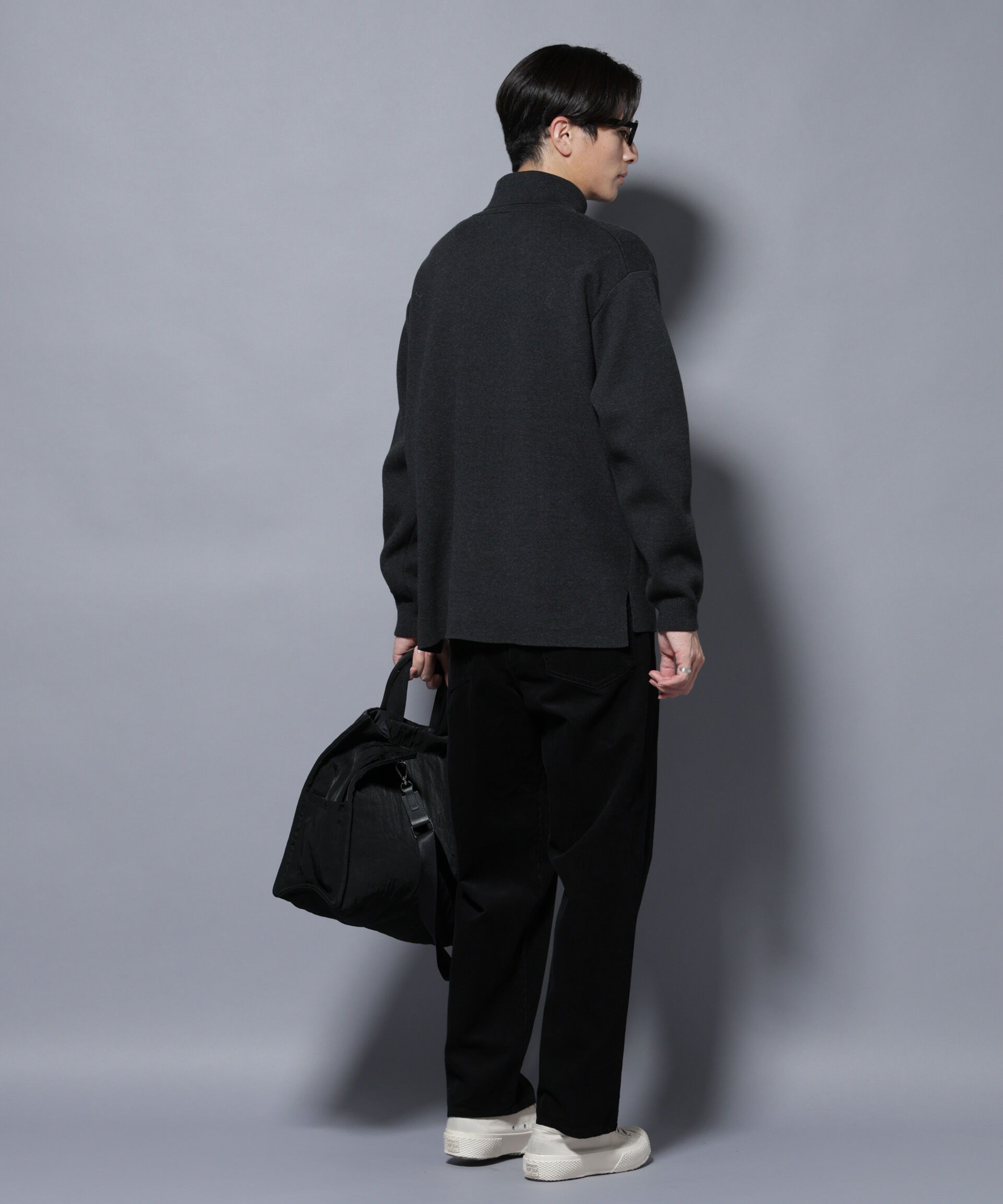 nano･universe「ミラノリブ ワイドタートルネックニット」|ニット・セーター|