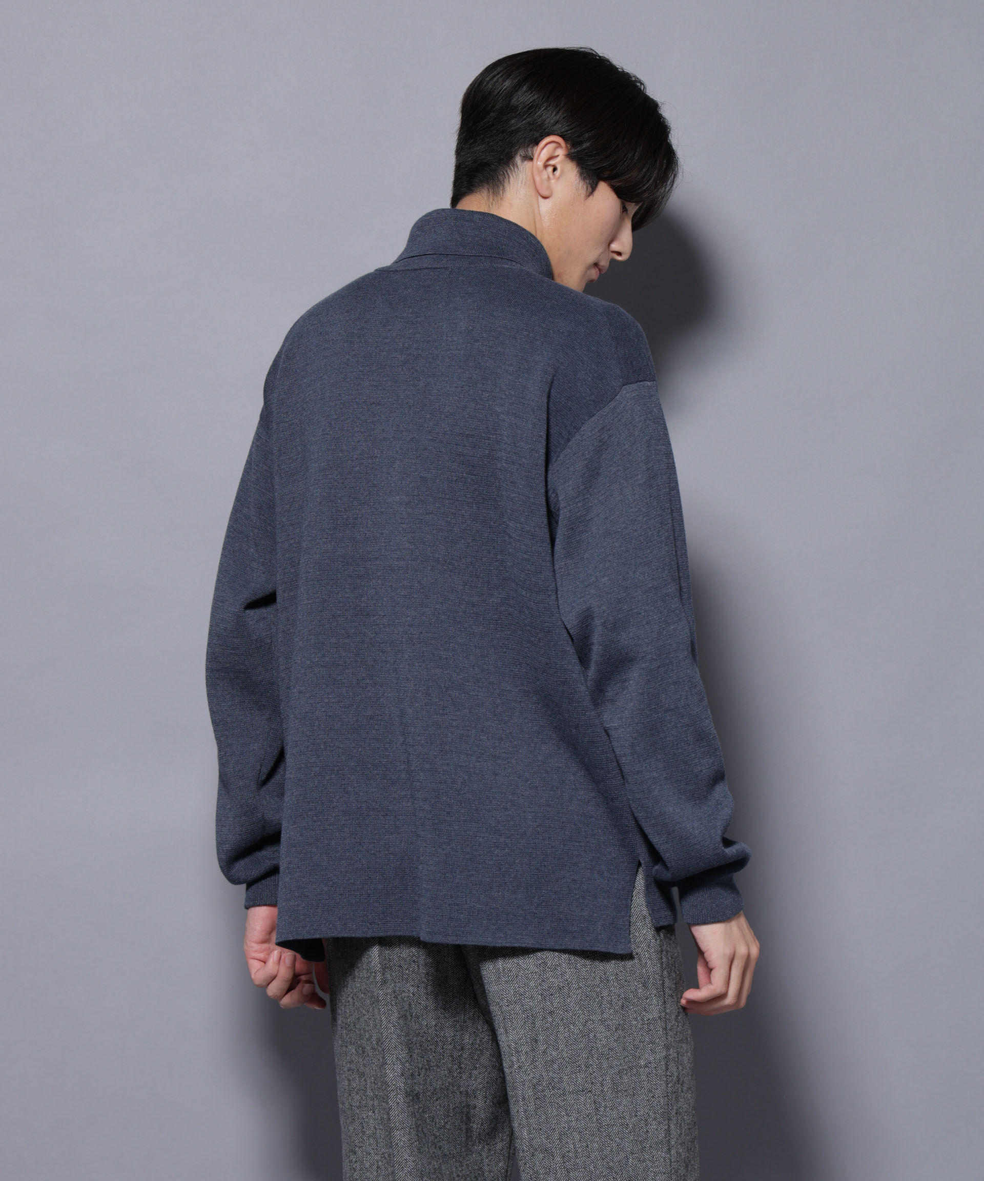 nano･universe「ミラノリブ ワイドタートルネックニット」|ニット・セーター|