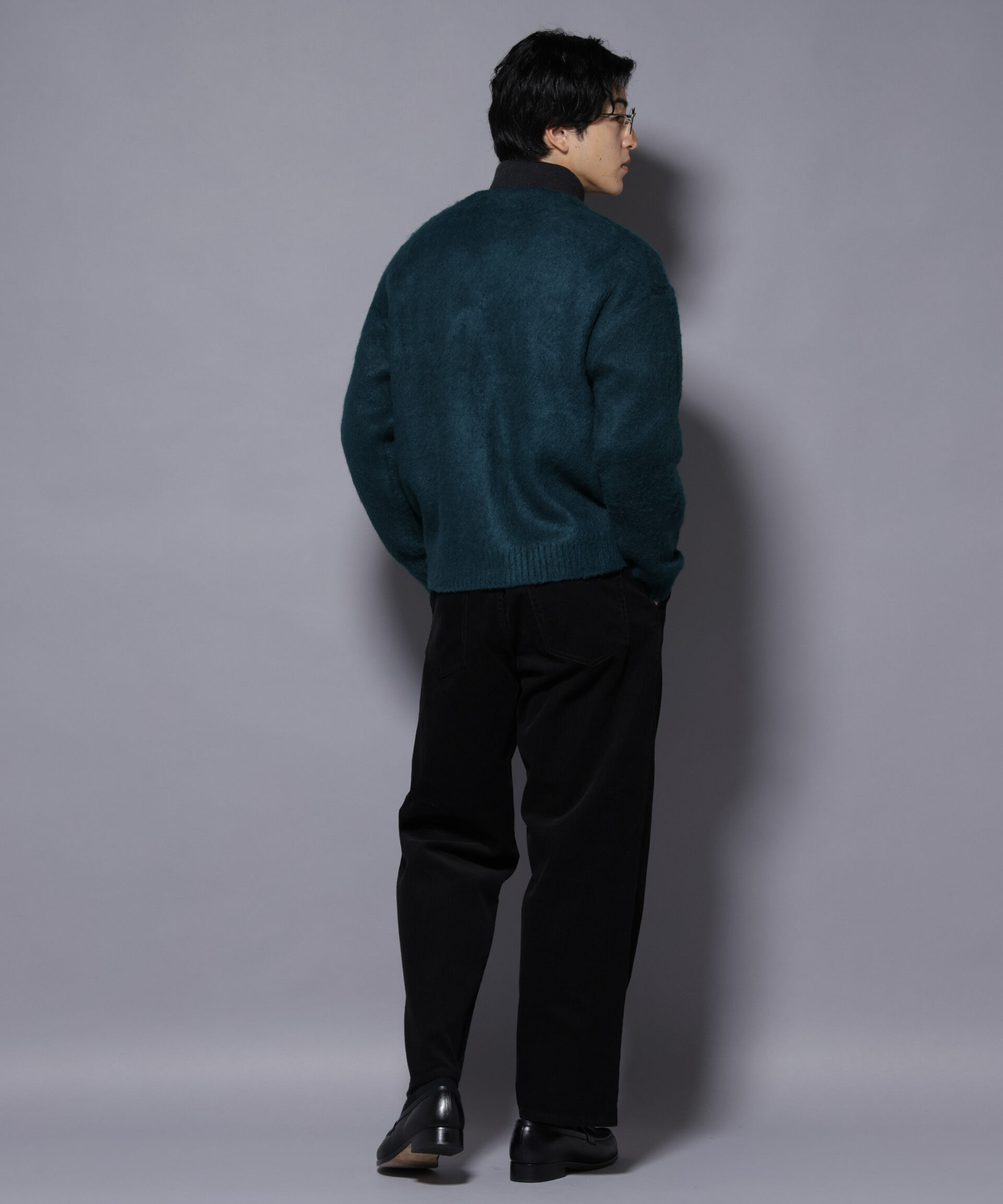 nano･universe「モヘヤライクニットカーディガン」|ニット・セーター|