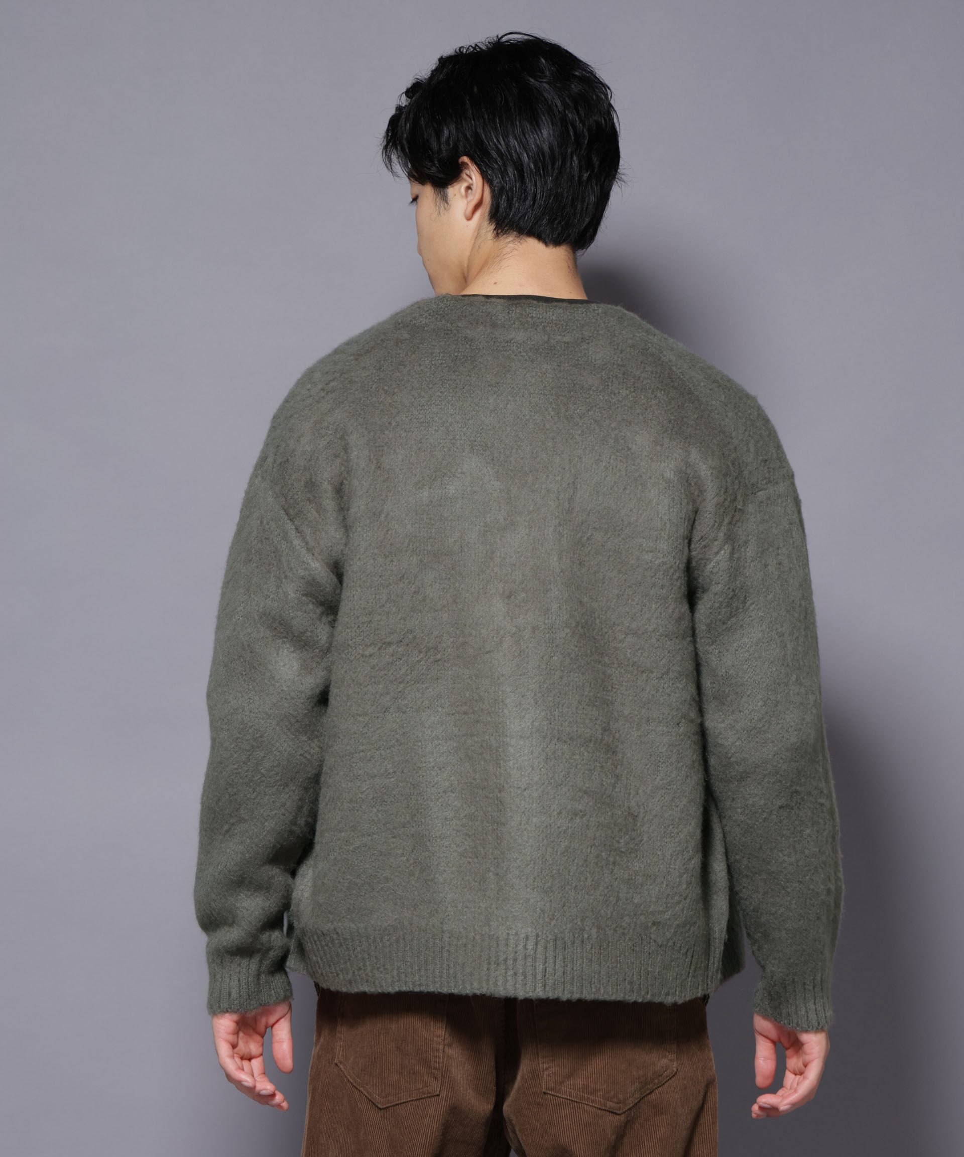 nano･universe「モヘヤライクニットカーディガン」|ニット・セーター|