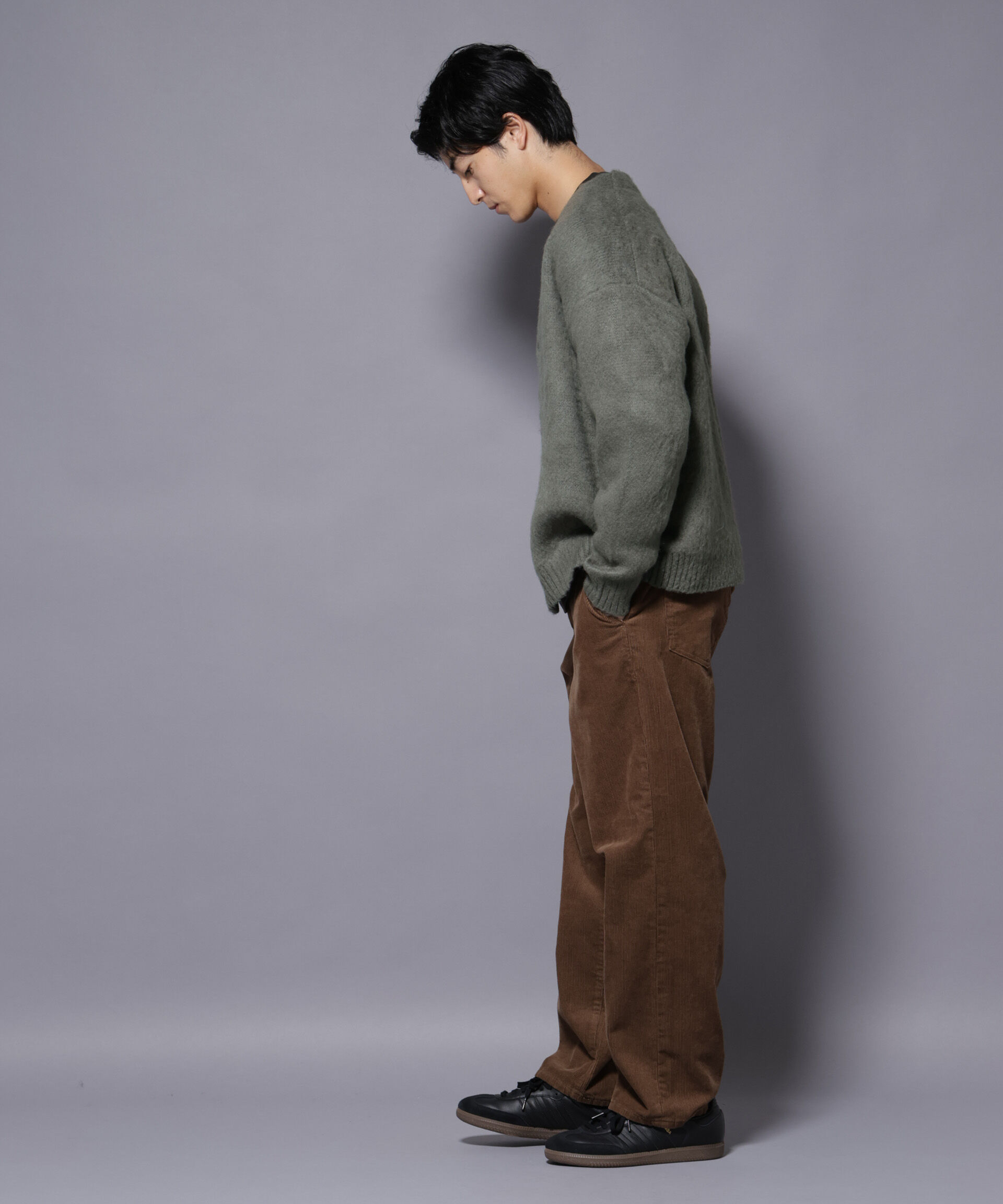 nano･universe「モヘヤライクニットカーディガン」|ニット・セーター|