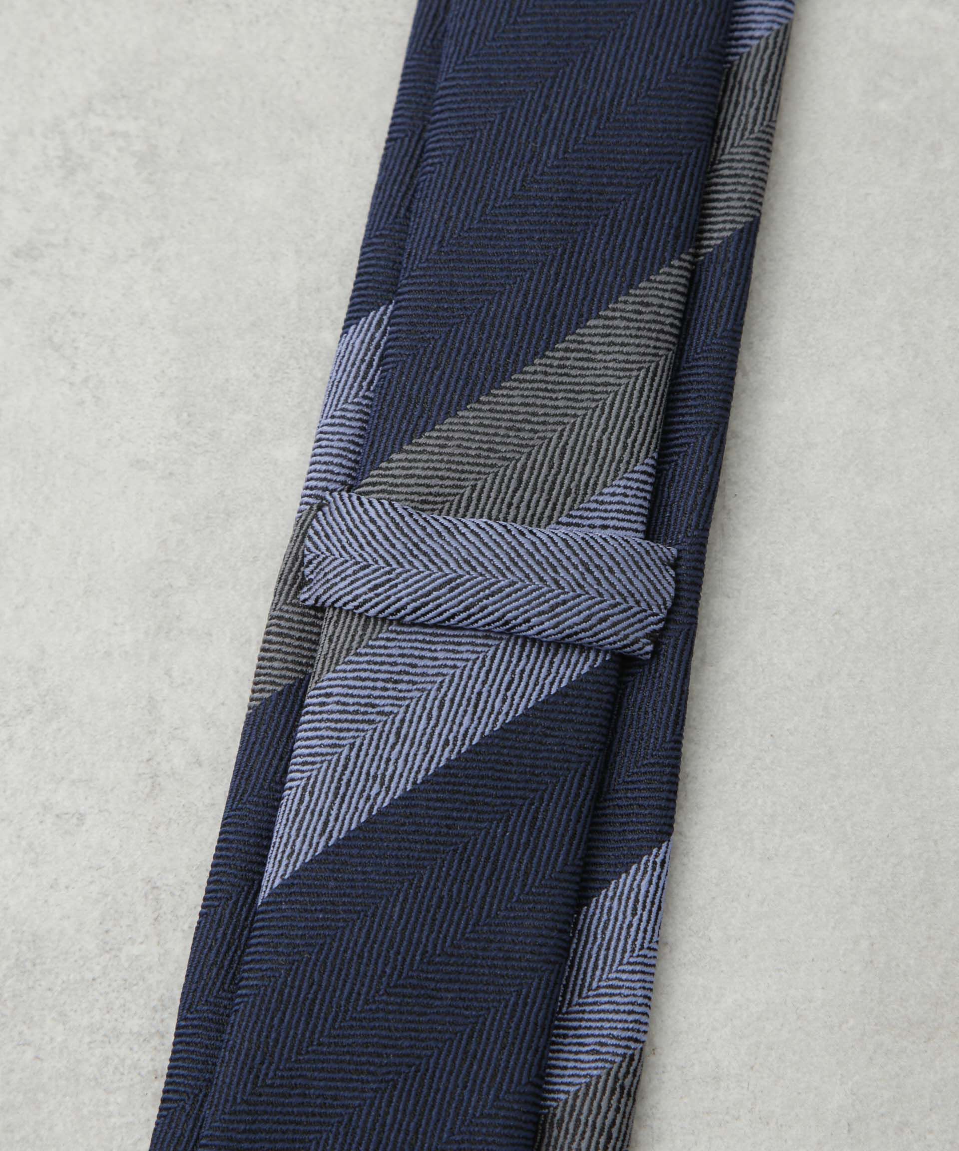 nano･universe「京都西陣ウォッシャブルストライプネクタイ」|ネクタイ・蝶ネクタイ|