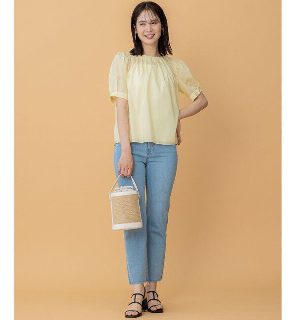 組曲「ソフトローンパフスリーブ ブラウス」|シャツ・ブラウス|