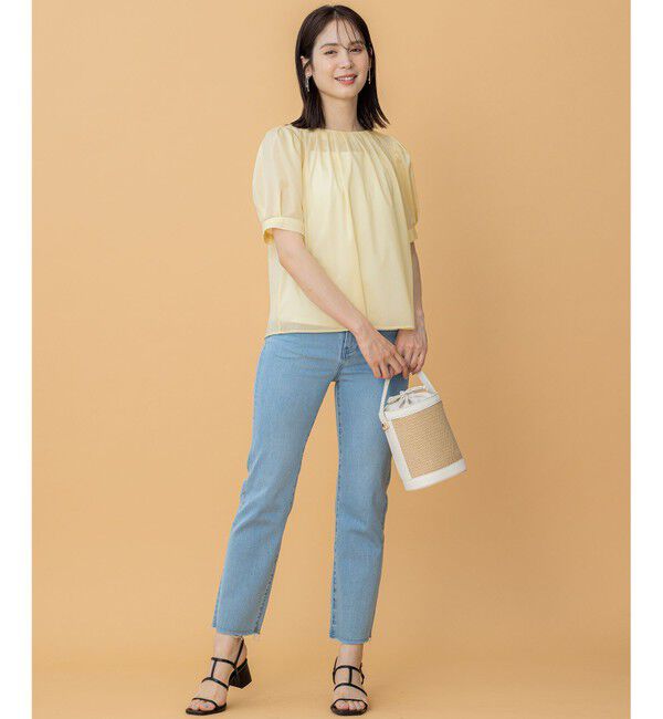 組曲「ソフトローンパフスリーブ ブラウス」|シャツ・ブラウス|