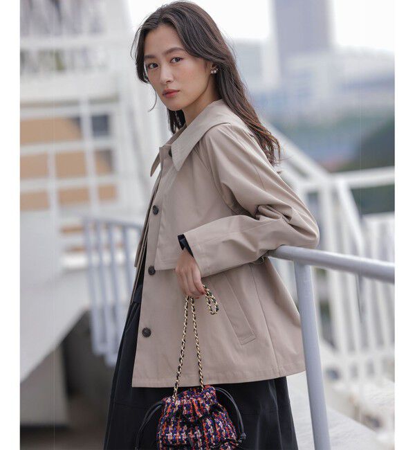 組曲「【WEB限定】ビッグカラーライト トレンチコート」|トレンチコート|