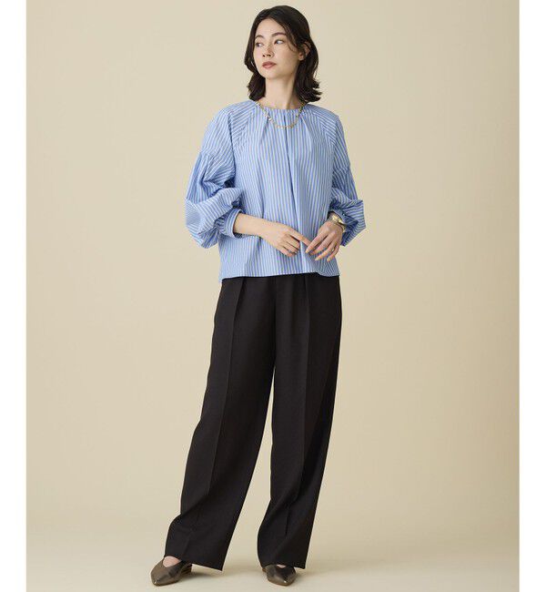 自由区「【SHIHOさん着用・重ね付けにもおすすめ】ラウンドグレイン ネックレス」|ネックレス|