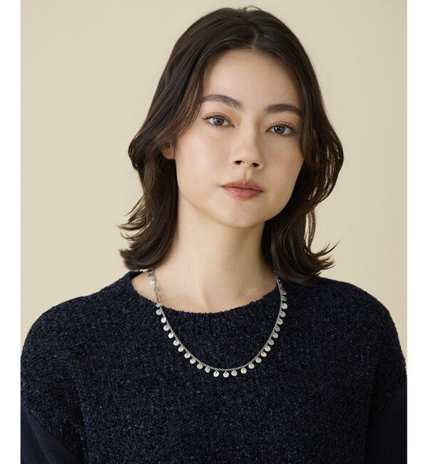 自由区「【SHIHOさん着用・重ね付けにもおすすめ】ラウンドグレイン ネックレス」|ネックレス|ﾏｯﾄｼﾙﾊ