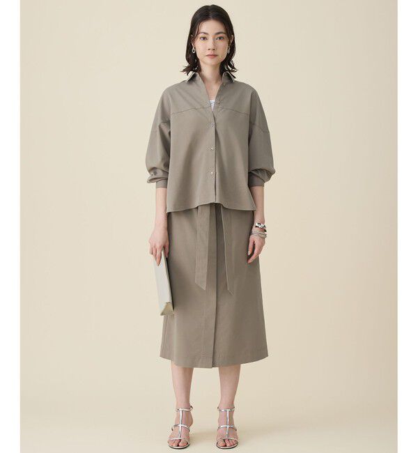 自由区「【SHIHOさん着用・重ね付けにもおすすめ】ラウンドグレイン ネックレス」|ネックレス|