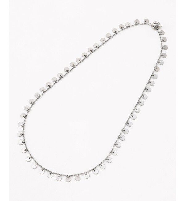 自由区「【SHIHOさん着用・重ね付けにもおすすめ】ラウンドグレイン ネックレス」|ネックレス|