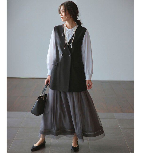 23区「【ご好評につき追加】2WAY パール ロング ネックレス」|ネックレス|