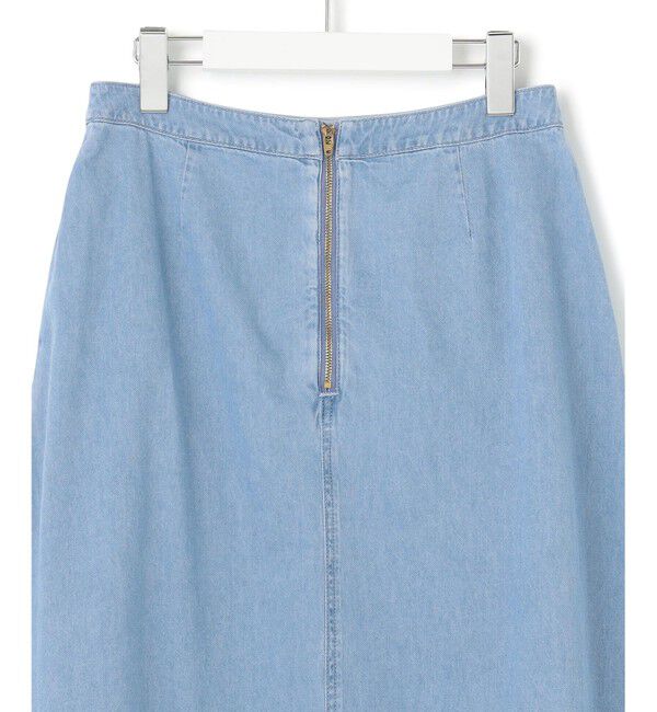 23区「【洗える】ライトダンガリー フレア スカート」|スカート|