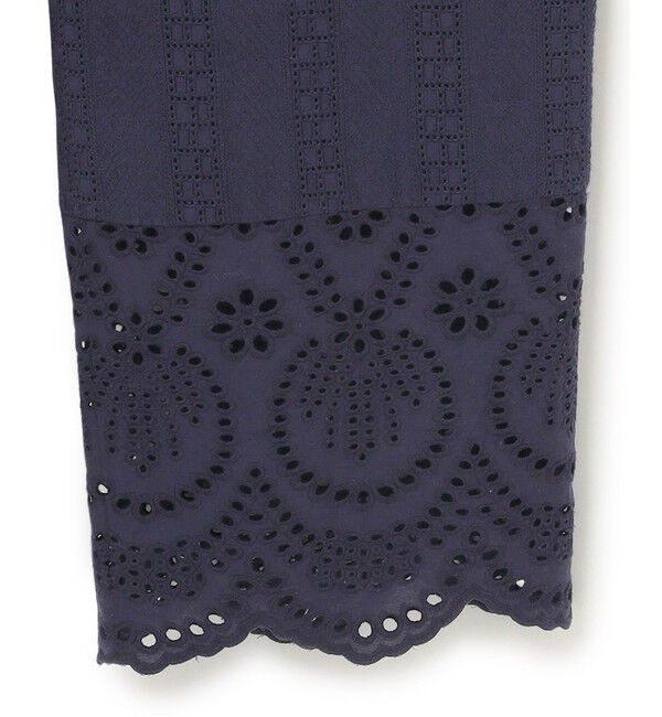 23区「【洗える】コットンエンブロイダリー オールインワン」|オールインワン|