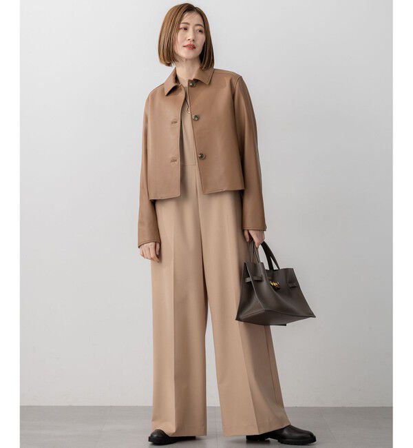 23区「【洗える】TWマットクロス オールインワン」|オールインワン|