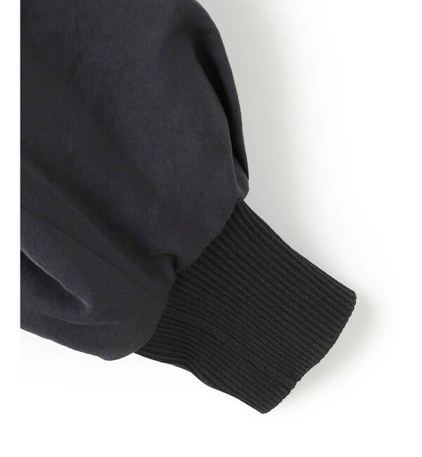 BEIGE,「NIQUET / ノーカラーブルゾン」|ブルゾン・スタジャン|