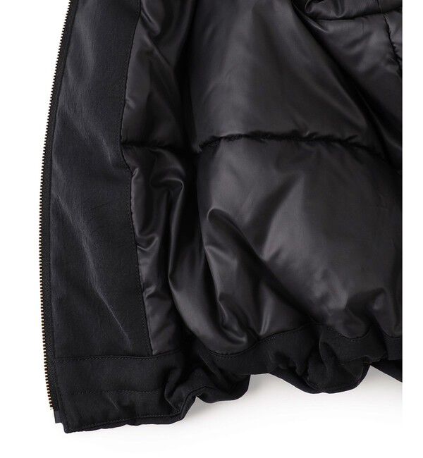 BEIGE,「NIQUET / ノーカラーブルゾン」|ブルゾン・スタジャン|