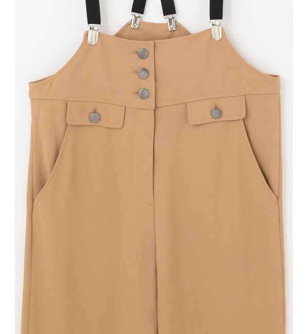  「ストラップストレートサロペ」|オールインワン|