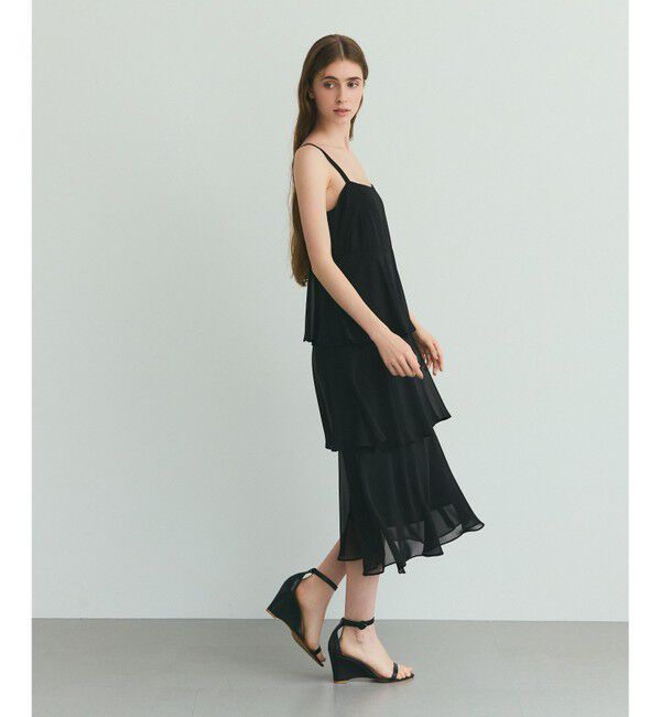 Grace Class「シフォンケープドレス」|ドレス|