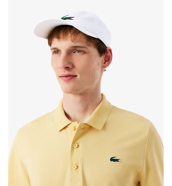 LACOSTE「「ノバク・ジョコビッチ」フロントワニロゴキャップ」|キャップ・キャスケット|