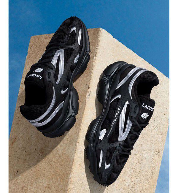 LACOSTE「メンズ L003 2K24 124 1 SMA」|スニーカー|ブラック