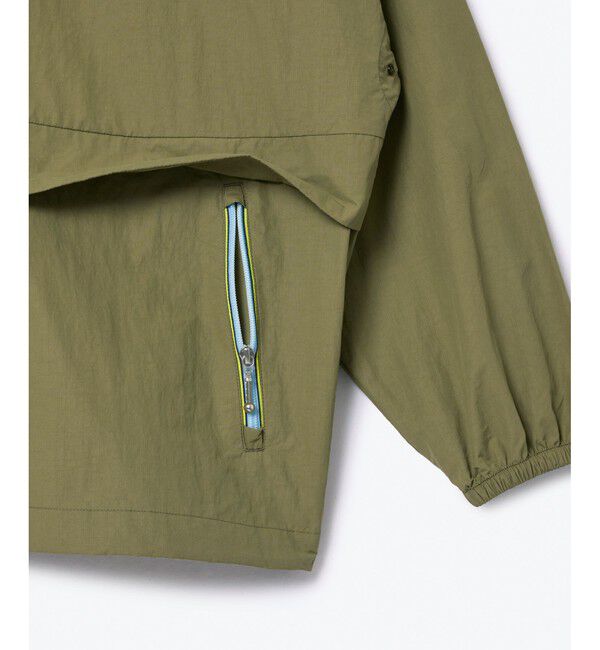 LACOSTE「撥水 防風 ボリュームスリーブ ナイロンジャケット / スタンドジップブルゾン」|その他|