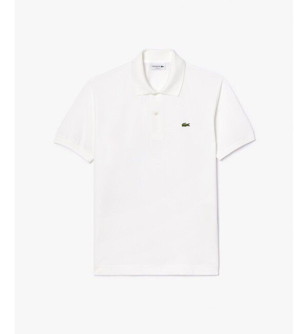LACOSTE「通気性 イージーケア 軽量鹿の子ピケ L.12.12ライトウェイト半袖ポロシャツ」|ポロシャツ|
