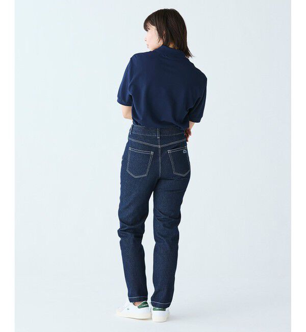 LACOSTE「通気性 イージーケア 軽量鹿の子ピケ L.12.12ライトウェイト半袖ポロシャツ」|ポロシャツ|