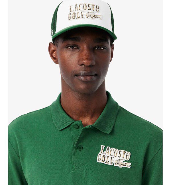 LACOSTE「ラコステゴルフワッペンポロシャツ」|ポロシャツ|