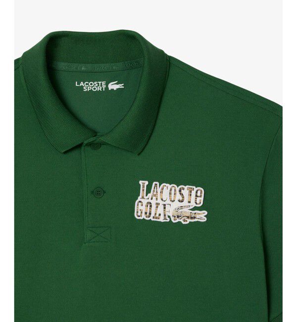 LACOSTE「ラコステゴルフワッペンポロシャツ」|ポロシャツ|