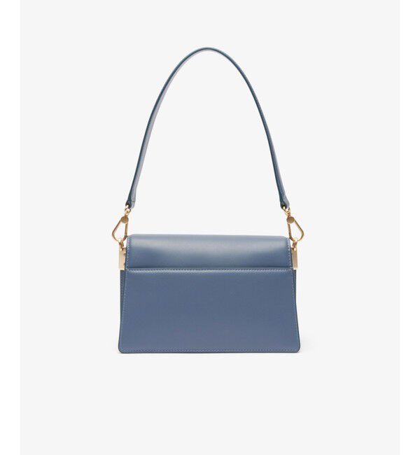 LACOSTE「テニスブリス レザーミディアムショルダーバッグ ダブルストラップ 2WAY」|ハンドバッグ|