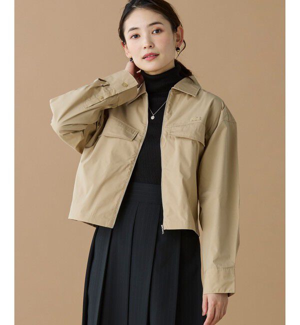 LACOSTE「ジップアップブルゾンシャツ」|シャツ・ブラウス|