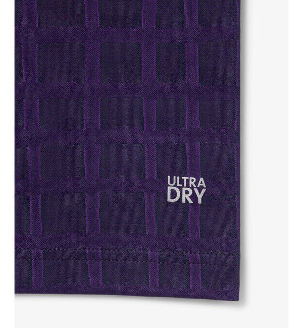 LACOSTE「『ダニール・メドベージェフ』オールオーバーラケットプリントドライポロシャツ」|ポロシャツ|