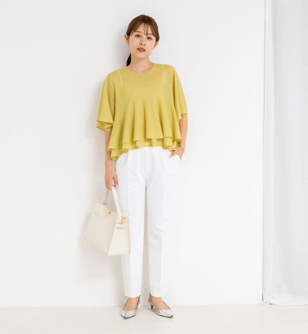 NOLLEY'S sophi「シアーティアードプルオーバーニット」|ニット・セーター|