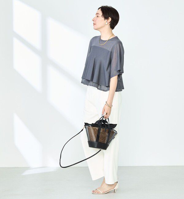 NOLLEY'S sophi「シアーティアードプルオーバーニット」|ニット・セーター|