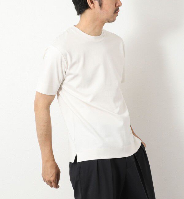 NOLLEY'S goodman「《ビジカジ対応》ハイゲージ シルケットポンチ ドレスCN T 25SS」|Tシャツ・カットソー|