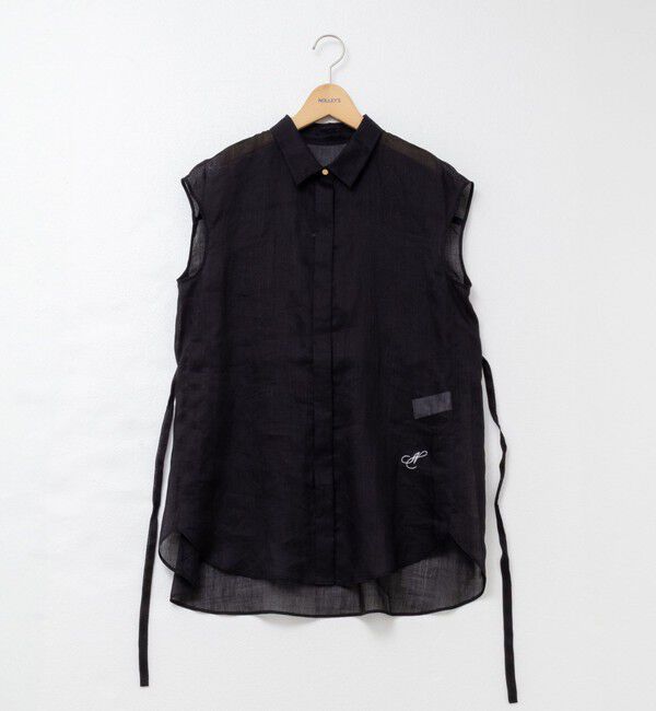 NOLLEY'S「シアーラミーオーバーサイズシャツ」|シャツ・ブラウス|