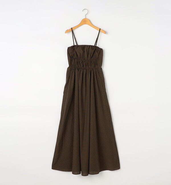 NOLLEY'S「ウォッシャブル2WAYギャザーキャミワンピース」|ワンピース|