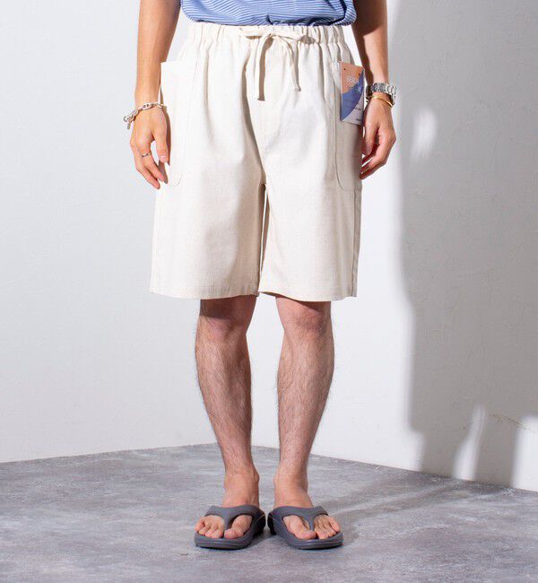 GLOSTER「【GLOSTER/グロスター】BEACH PANTS SHORTS イージーショーツ」|その他|
