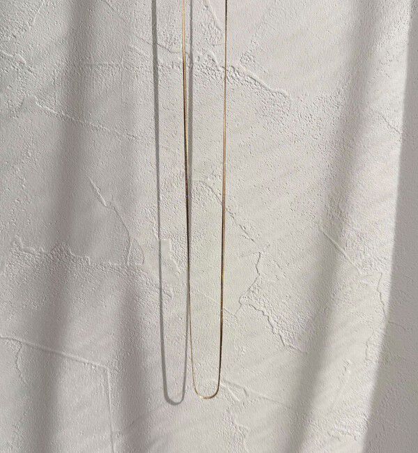 fredy emue「スネイクチェーンロングネックレス」|ネックレス|