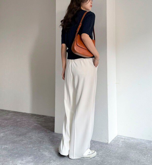 fredy emue「FR刺繍ケーブル柄ポケ付きプルオーバー」|ニット・セーター|