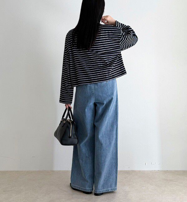 fredy emue「デニムタックスラックス」|デニム|