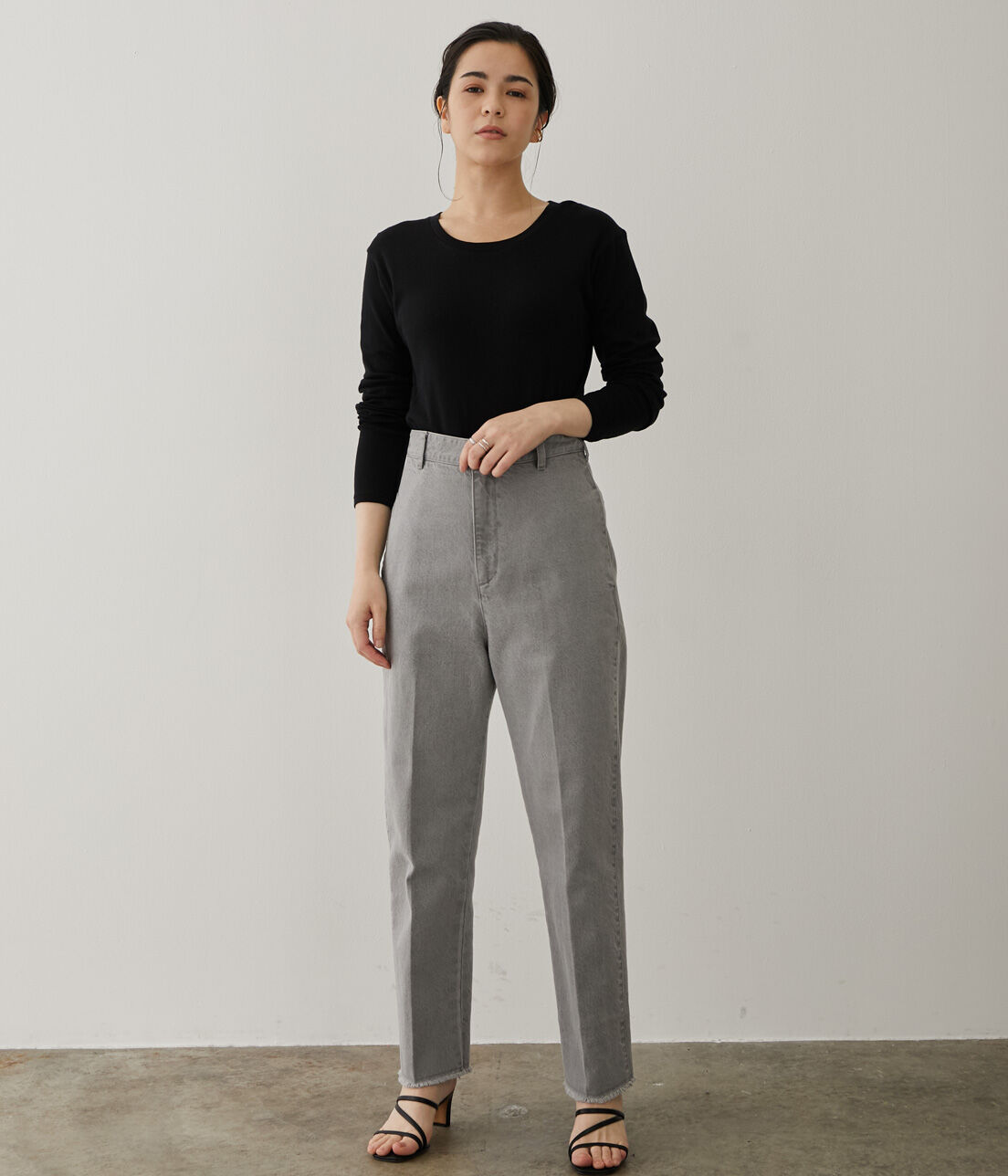 SALON adam et rope'「【Smile Cotton】クルーネックプルオーバー」|Tシャツ・カットソー|