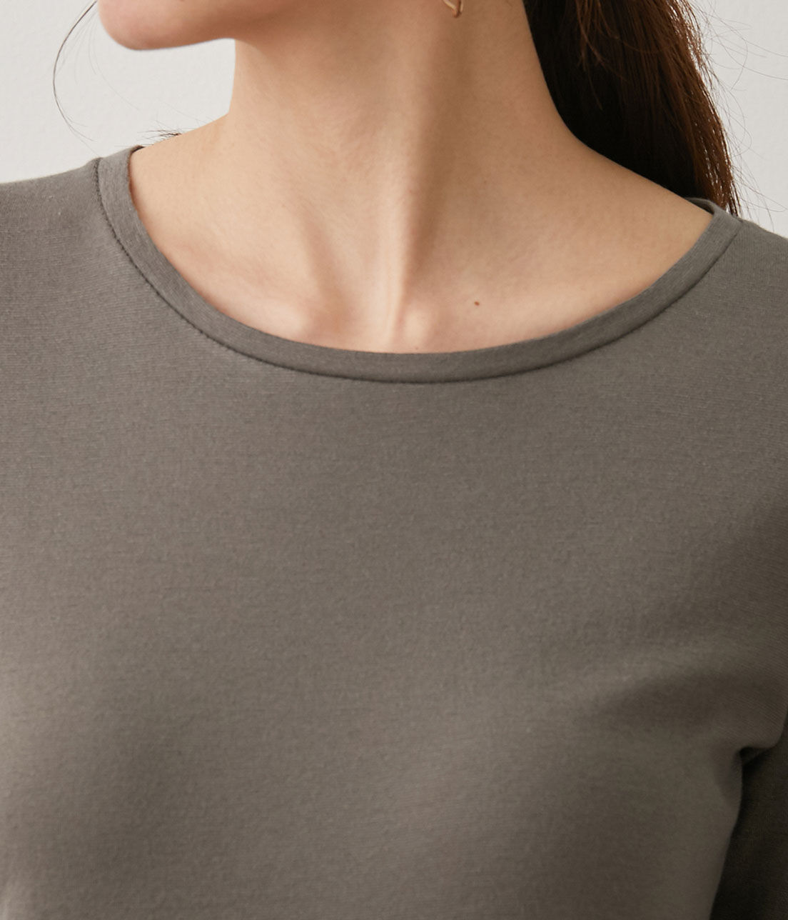 SALON adam et rope'「【Smile Cotton】クルーネックプルオーバー」|Tシャツ・カットソー|