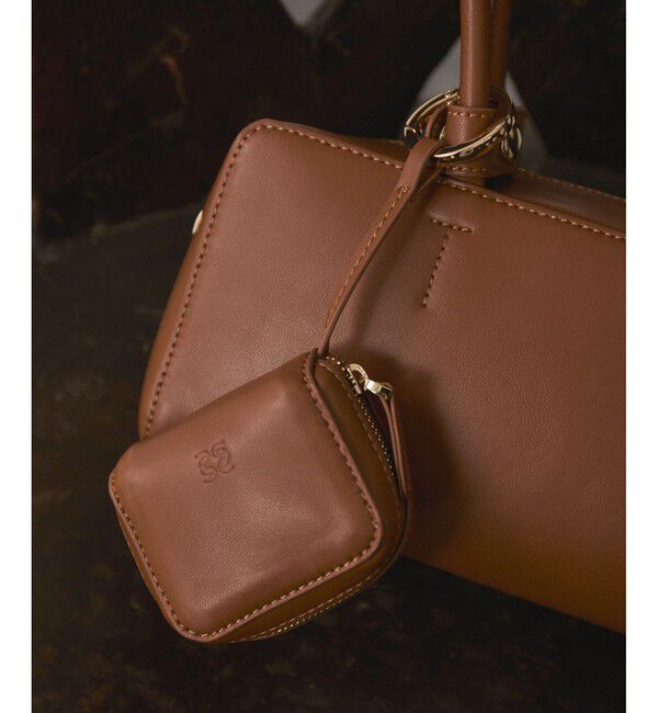 SALON adam et rope'「スプリットレザーワイドバッグ」|ショルダー・メッセンジャー|