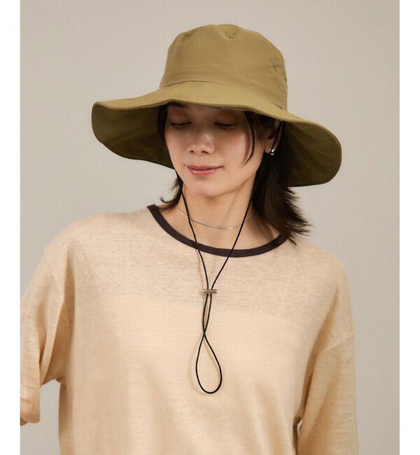 SALON adam et rope'「2WAYレイヤーハット［接触冷感・洗える・取り外し可能］」|ハット|