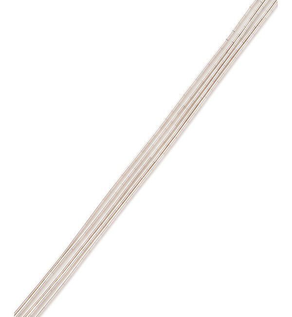 SALON adam et rope'「【NativeSilverStreams】リキッドシルバーネックレス 5st 60cm」|ネックレス|