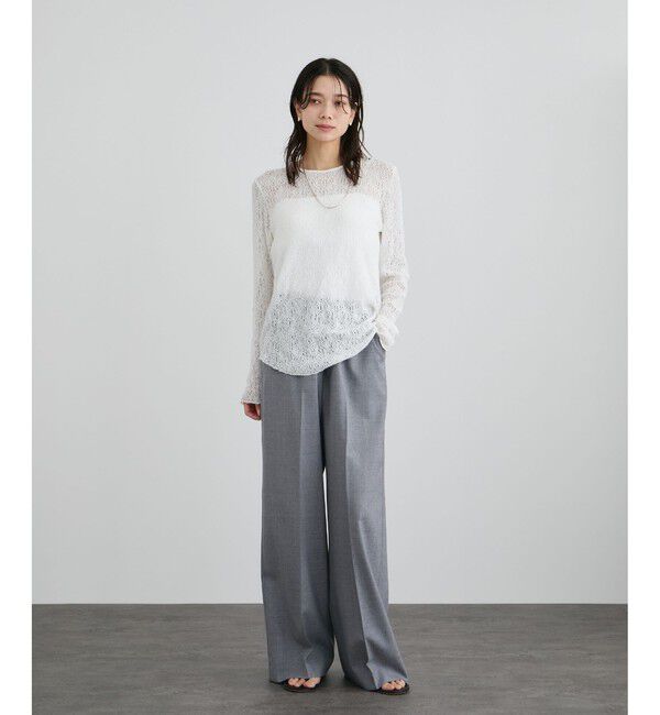 SALON adam et rope'「【NativeSilverStreams】リキッドシルバーネックレス 5st 60cm」|ネックレス|