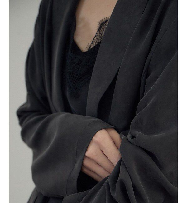 SALON adam et rope'「フレンチレースフィブリルサテンキャミソール」|キャミソール|