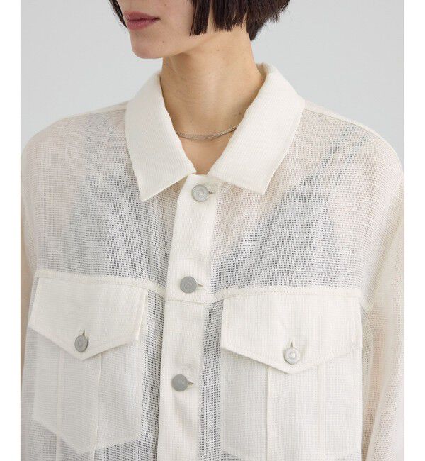 SALON adam et rope'「リネンカラミシアーGジャン」|その他|