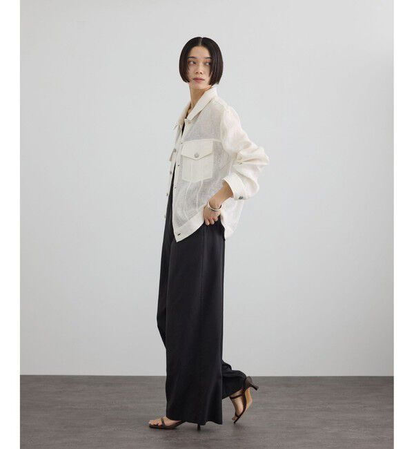 SALON adam et rope'「リネンカラミシアーGジャン」|その他|